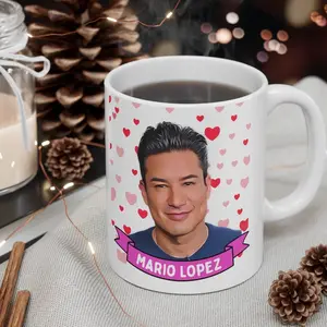 Mario Lopez , 11oz and 15oz Coffee/Tea , Austin Butler Ceramic Mug, Cool Funny Austin Butler  #142
