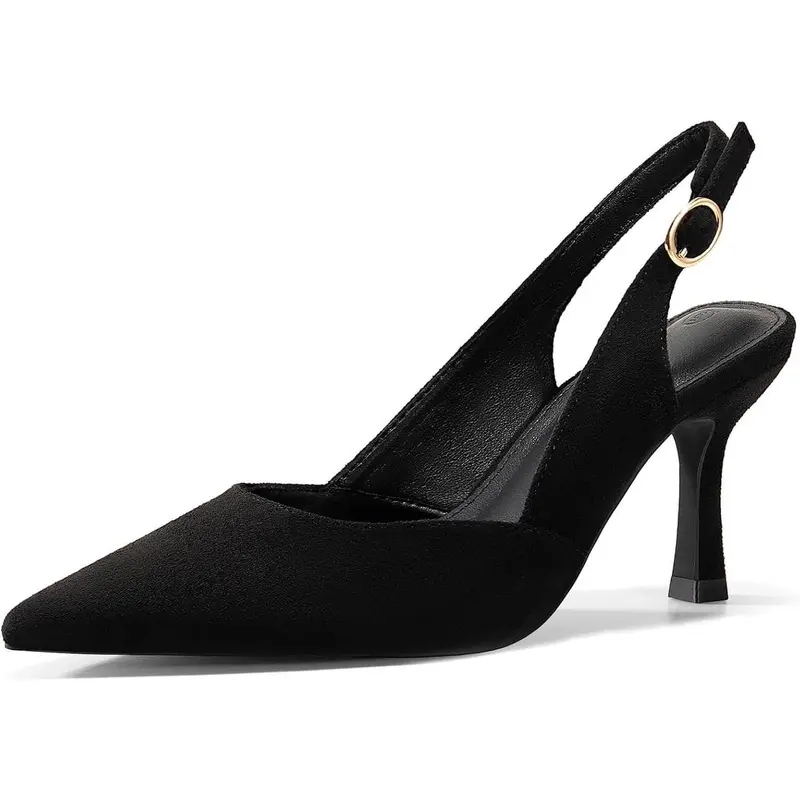 amazon ladies dress shoes low heel Gomelly Women's Heels Pointed Toe Pump Party Shoes Red 5 Specializing in wide width shoes amazon wedding shoes low heel