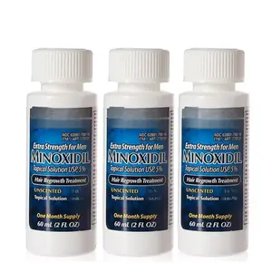 Kirkland Men Hair Loss Regrowth Revitalizes Hair Follicles 5% Minoxidil Topical Solution 3 Months Supply Size 3 X 2 Fl. Oz (60 Ml) Original