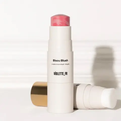 VIOLETTE_FR Bisou Blush - Matte Cream Blush + Brush