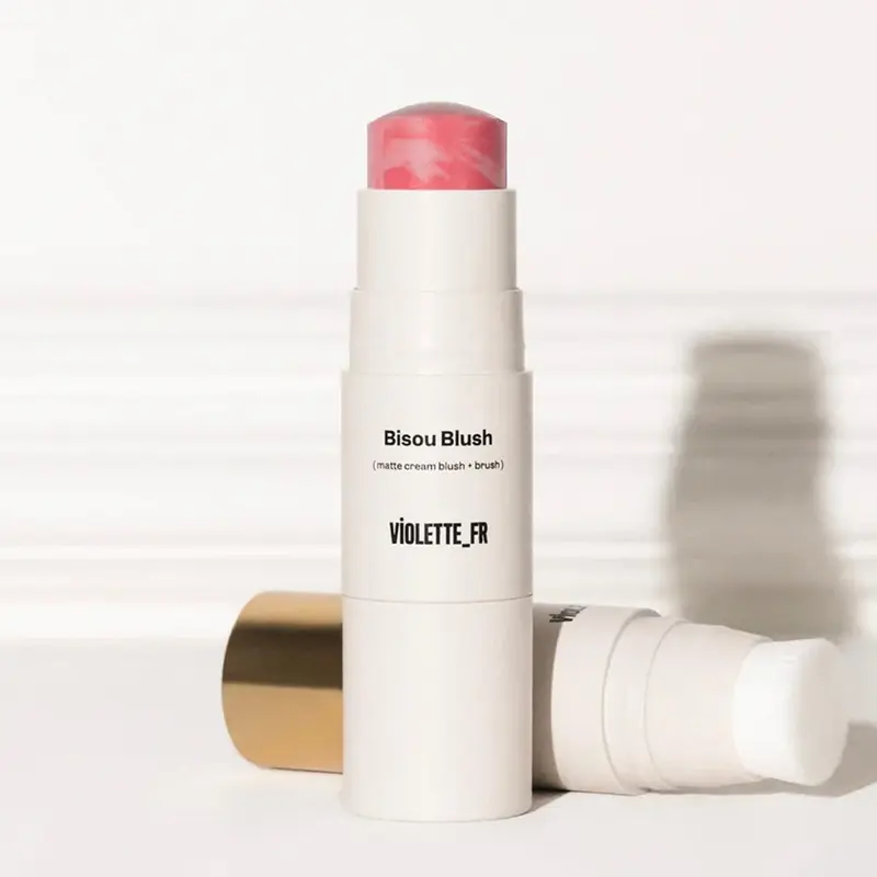 VIOLETTE_FR Bisou Blush - Matte Cream Blush + Brush