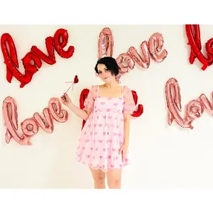 Sweet Confections Heart Printed Dress