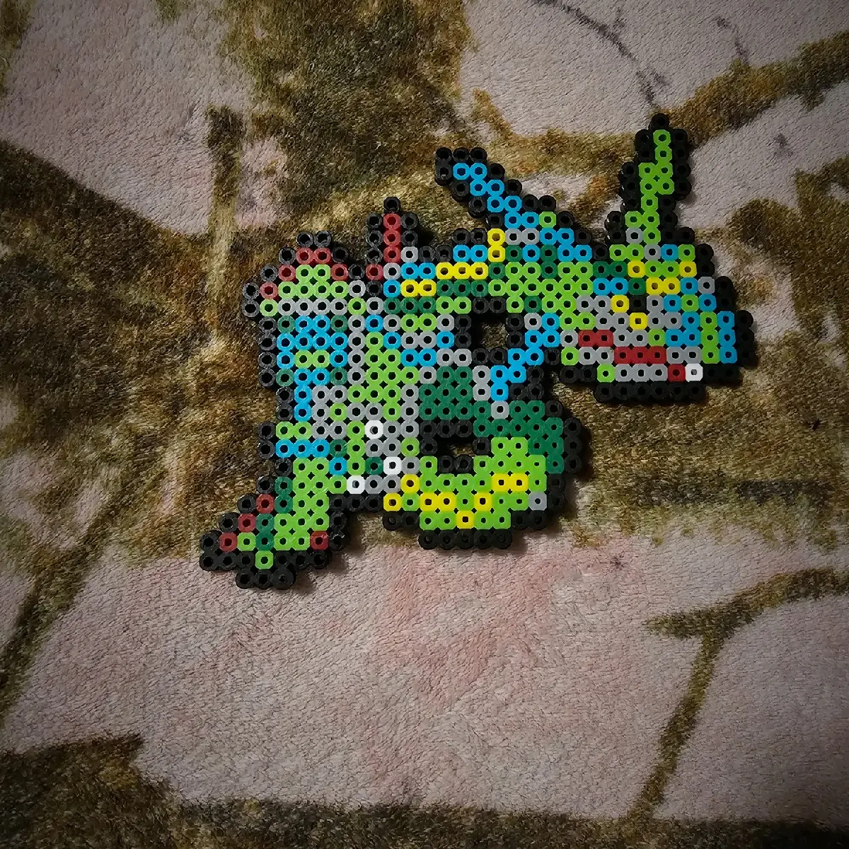 Rayquaza Perler Art