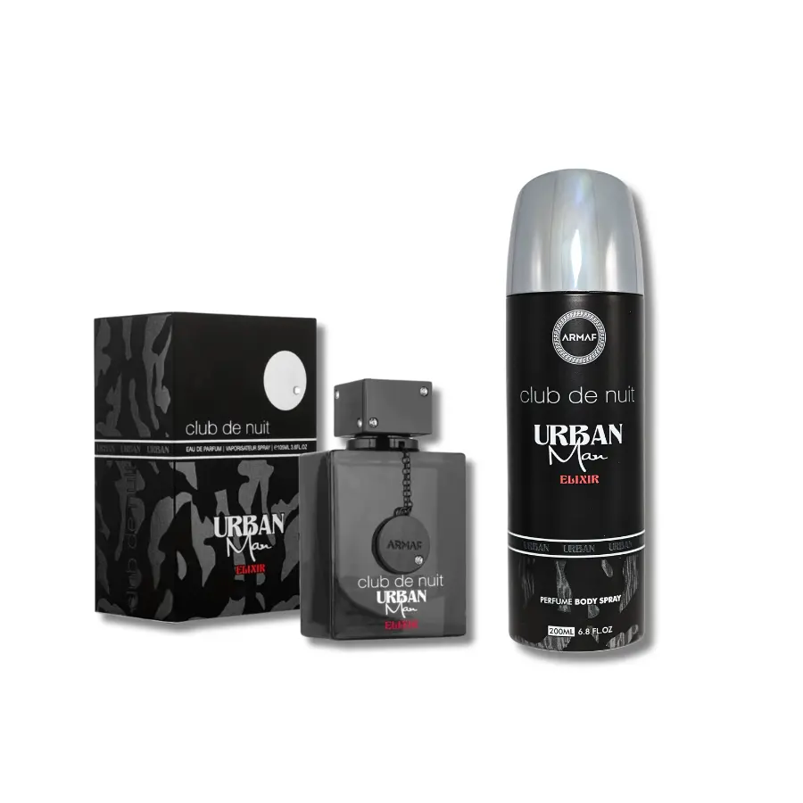 ARMAF CDN URBAN ELIXIR EAU DE PARUM 3.6FL.OZ + BODY SPRAY 6.8FL.OZ ARMAF CDN URBAN ELIXIR EAU DE PARUM 3.6FL.OZ + BODY SPRAY 6.8FL.OZ