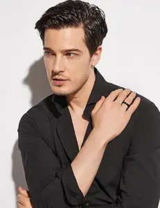 Greenpod 2mm 4mm 6mm Tungsten Wedding Bands Ring for Women Men Rose Gold/Silver/Gold/Black Polished Slim Engagement