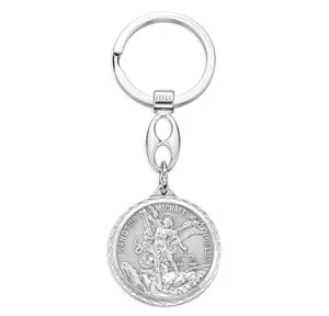 St. Michael & St. Christopher Keychain