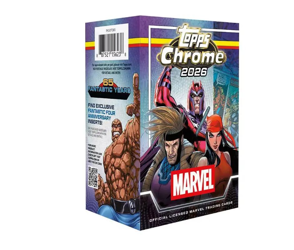 2026 Topps Chrome Marvel Value Box