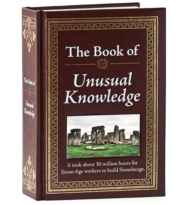 The Book of Unusual Knowledge Hardcover – Lay Flat, April 1, 2012