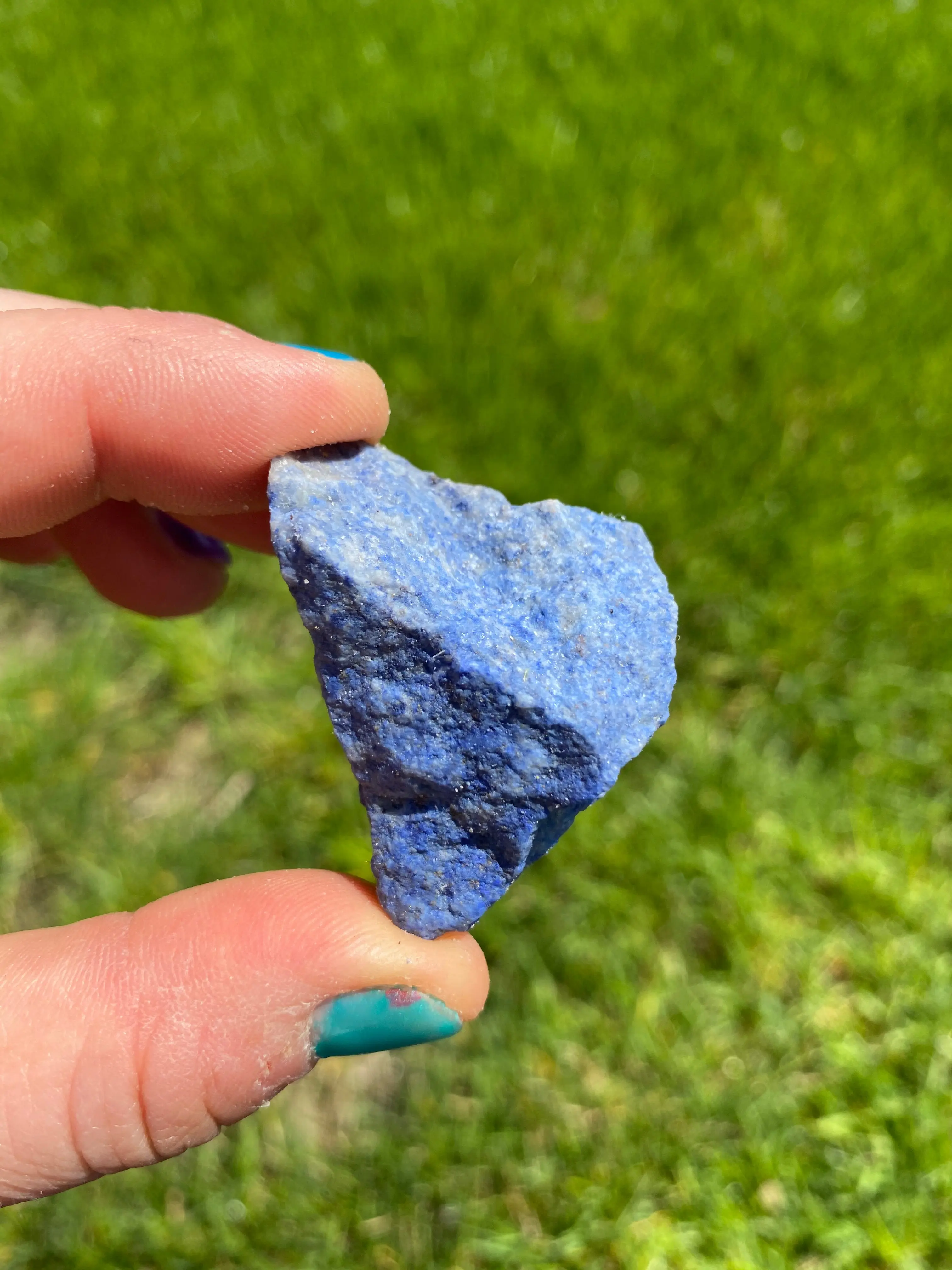 Raw Dumortierite Crystal