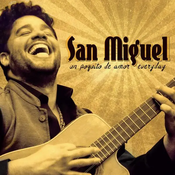 San Miguel Band - Un Poquito De Amor Everyday English Album, Compact Disc (CD) with Bonus Track, Compass Records Release, Music