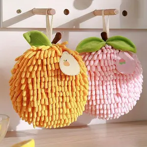 Snowflake Velvet Towel • Thickened Super Absorbent Polka Dot Kitchen Towel • Modern Decorative Hanging Hand & Dish Cleaning Towel