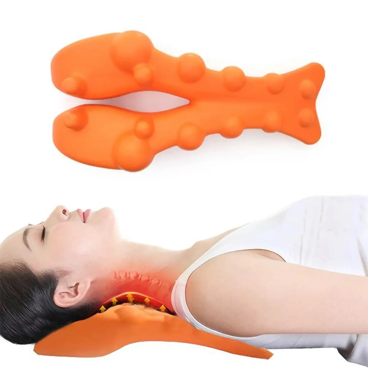 Deltoid Muscle Trigger Point Massager with 14 Points, Neck Shoulder Back Stretch Relax Muscle Massage , Pain Relief Tool, Relaxation Aid, Relief Roller, Neck Relaxer, Body Roller