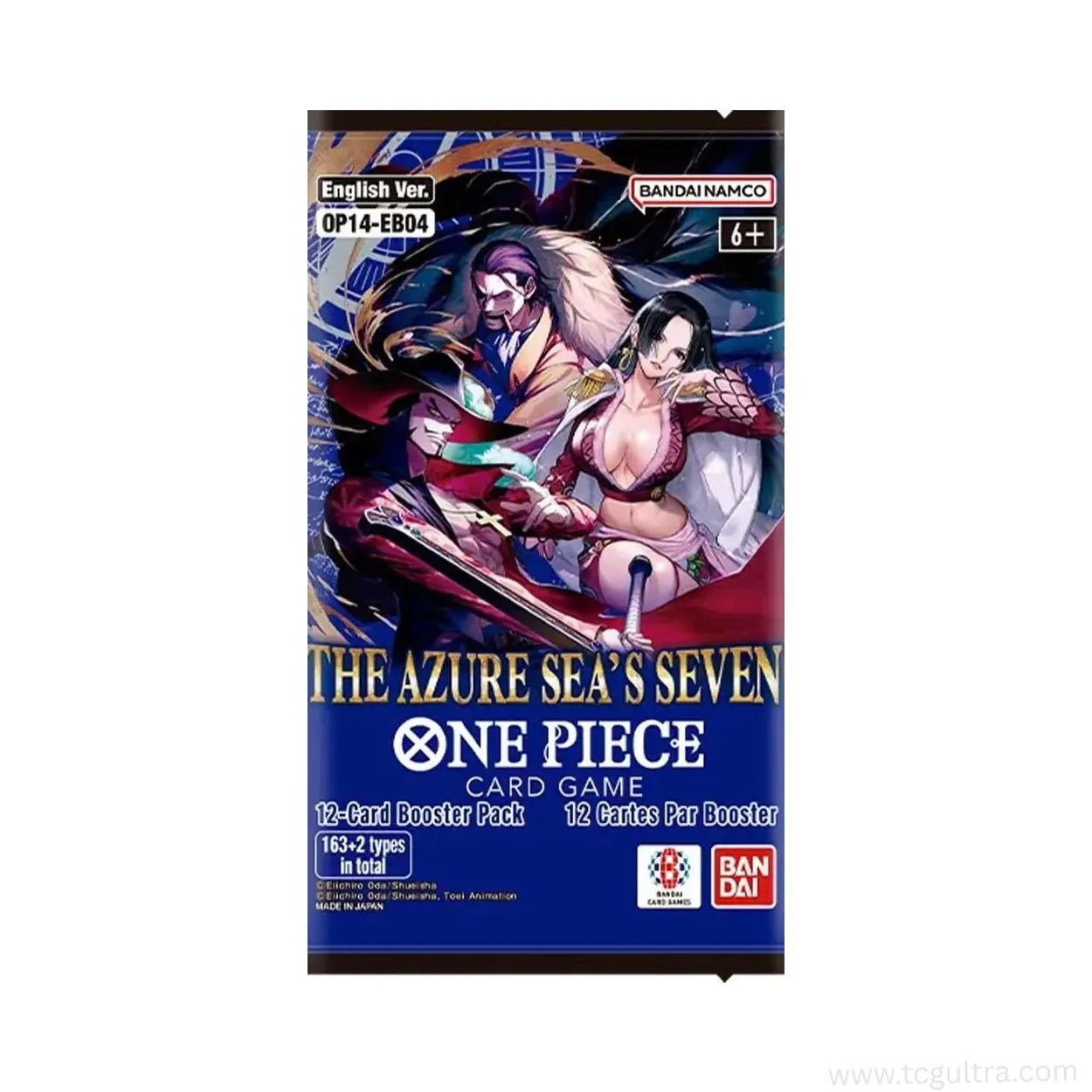 One Piece Card Game The Azure Sea's Seven Sleeved Booster Pack (OP-14) - TikTok Shop One Piece Card Game The Azure Sea's Seven Sleeved Booster Pack (OP-14) - TikTok Shop