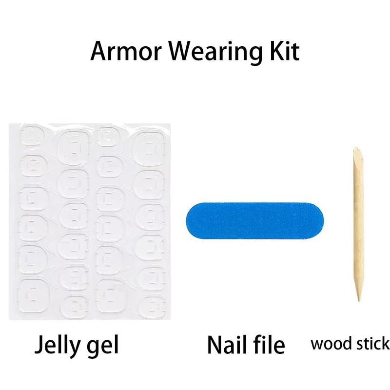 Elegant 24Pcs Medium Long Gradient Pink Press-On Nails with White Flower & Rhinestones Glitter Coffin False Nails Full Cover Glue-On Acrylic Nails for Women Girls Easter Birthday Gift Set