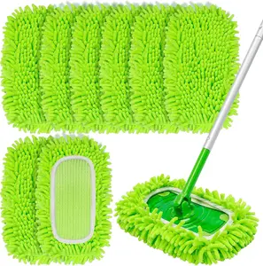 8Pcs for Swiffer Reusable Dry Sweeping Cloths Microfiber Wet Mop Pads Compatible with Swiffer Sweeper Mop ,Replacement Wet Mopping pad Refills & for Swiffer Sweeper Mop
