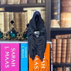 Suriel Tea Shelf Sitter Perchling | ACOTAR Inspired | Grim Reaper Figure