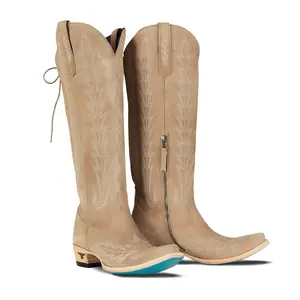 Lexington Knee High Corset - Latte Suede