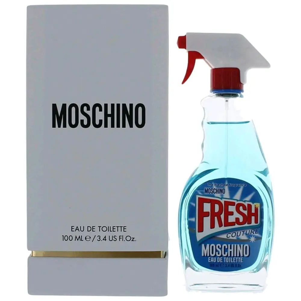 MOSCHINO Fresh Couture Women's Fragrance, Eau de Toilette Spray with a Fresh Couture Scent, 100ml / 3.4 oz, Smelling Good