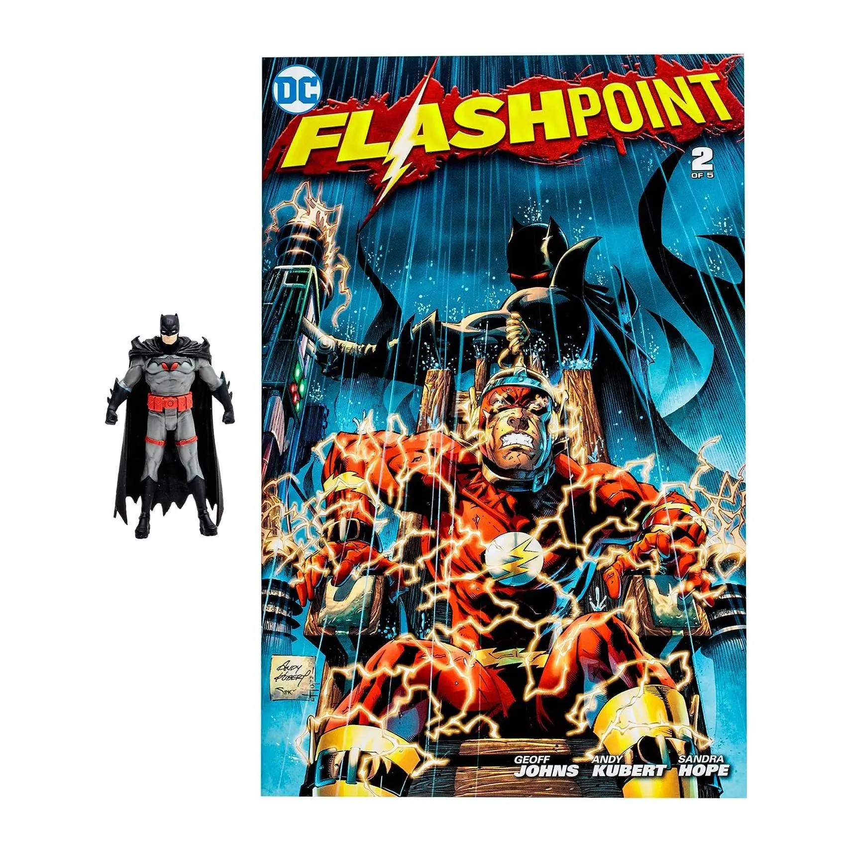 DC Page Punchers 3" Figure & Comic Wave 2 - Bat man Flashpoint