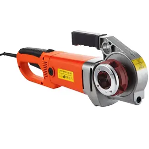 VEVOR Electric Pipe Threader, 2300W Pipe Threading Machine with 4 Dies 1/2 - 1 1/4, 110V Hand-held Pipe Threader Machine with Copper Motor, Portable Electric Pipe Threading Kit with Carrying Case