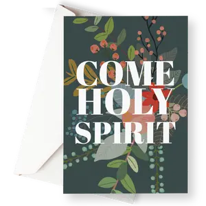 Come Holy Spirit Confirmation Card