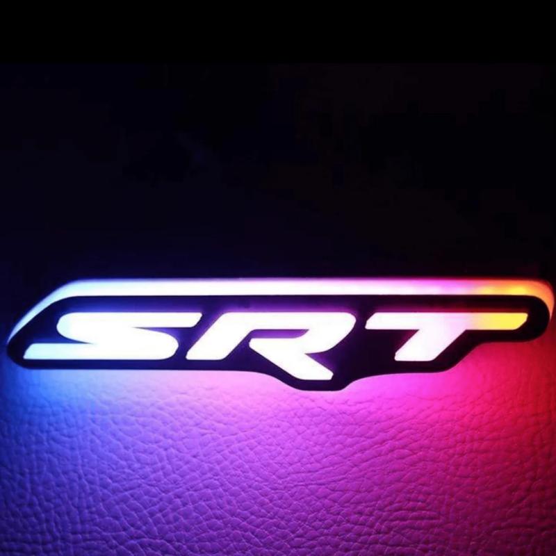 SRT Illuminated Grille Emblem (RGB Flow Series) - Bluetooth App Controlled