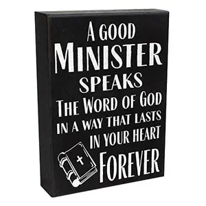 JennyGems Minister Gifts for Appreciation and Christmas - Ministering Quotes