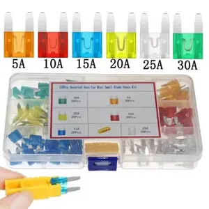 Car Fuse Kit, 120pcs Assorted Auto Car Truck Standard Blade Fuse Assortment, Automotive Fuse, Car Body Repair Tool, Professional Car Repair Tool, Auto Repair Tools