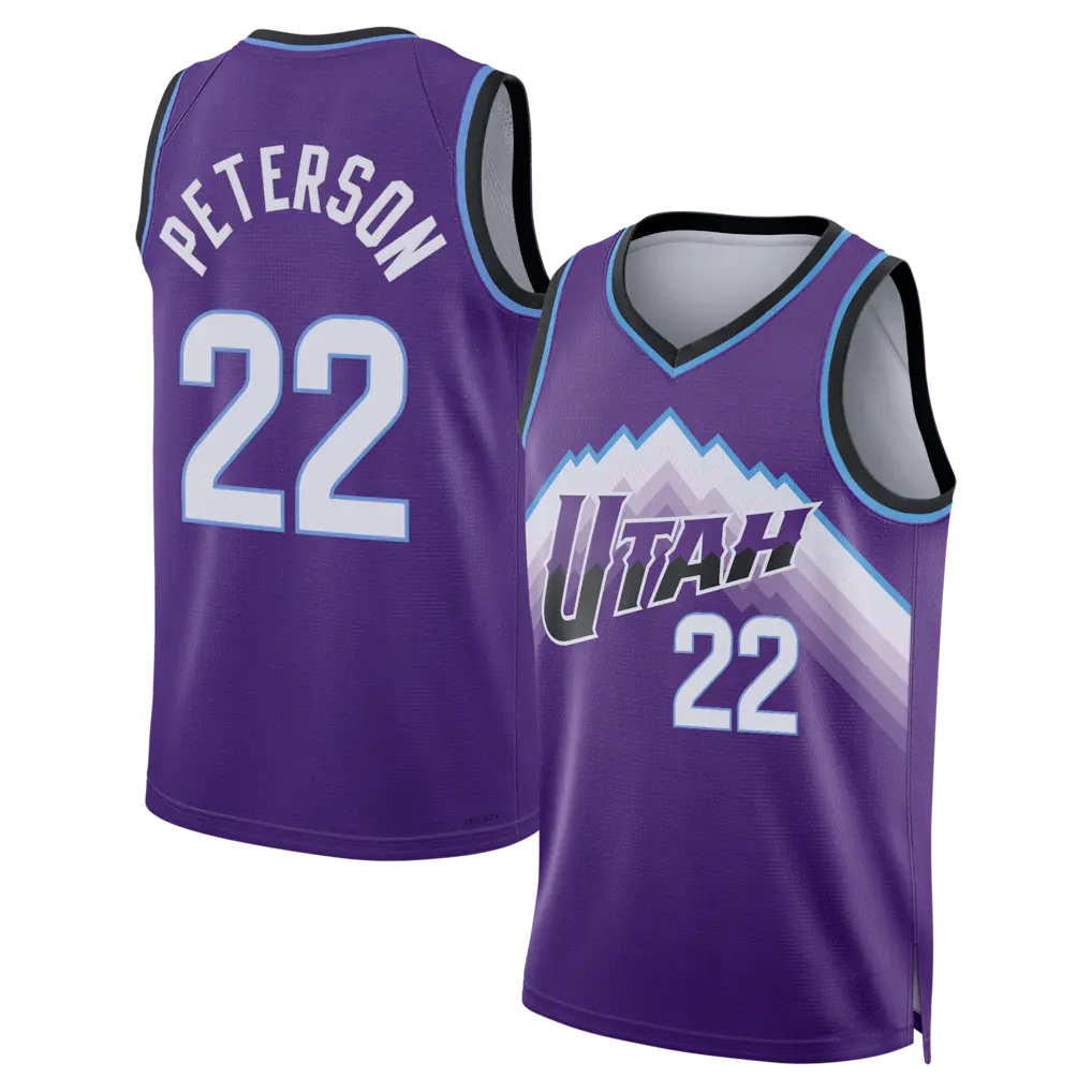 Darryn Peterson Unisex 2026 Draft Swingman Jersey - Icon Edition - Purple