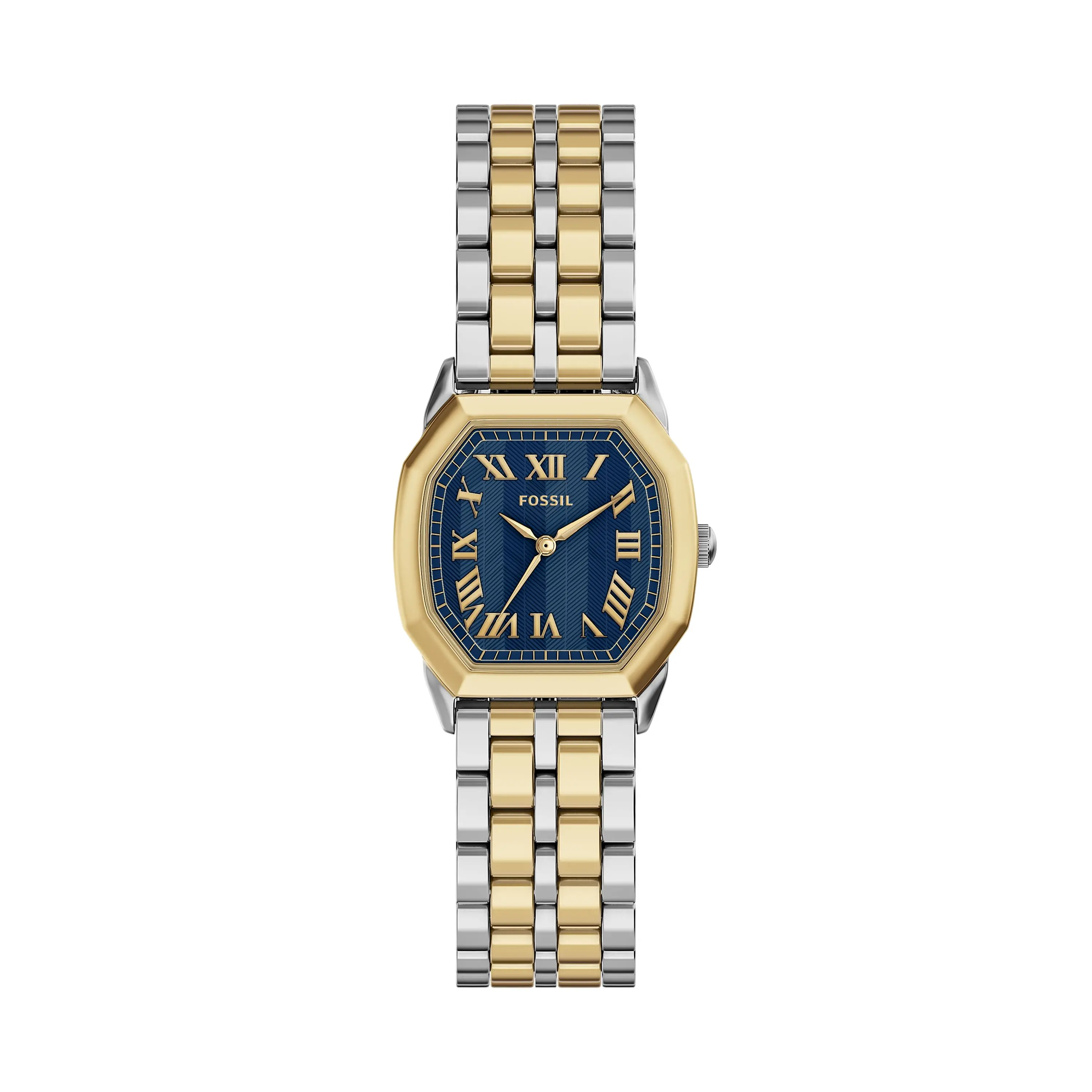 Fossil Women's Harlow Three-Hand Two-Tone Stainless Steel Watch