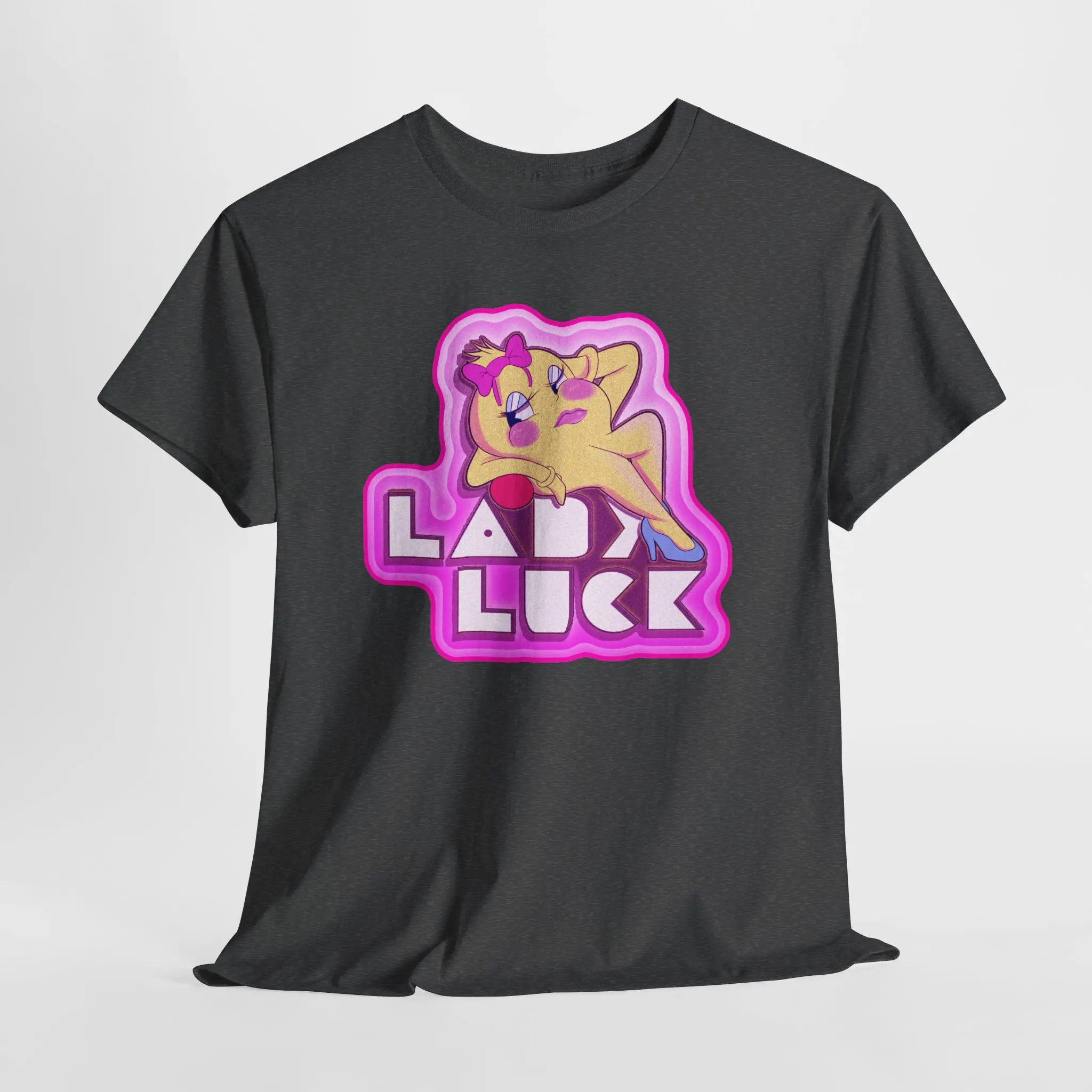 "Lady Luck" Ms Pacman Graphic T