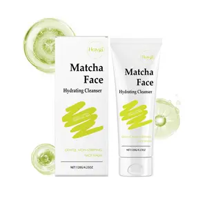 Matcha Face Cleanser, Gentle Cleansing Facial Cleanser, Moisturizing Facial Cleanser, Facial Skin Care Product for Women & Men