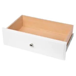 212 MAIN 8 in. Stow Drawer - White Home Organizer, Storage Drawers