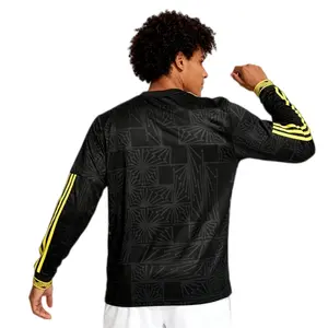 2025 Black long-sleeved  Soccer Jersey