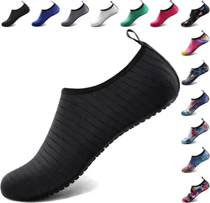 Water Shoes for Women Men Quick-Dry Aqua Socks Swim Beach Outfits Barefoot Yoga Exercise Wear Sport Accessories Pool Camping Must Haves River Hiking Adult Youth Size 8.5-9.5 Women/7.5-8.5 Men