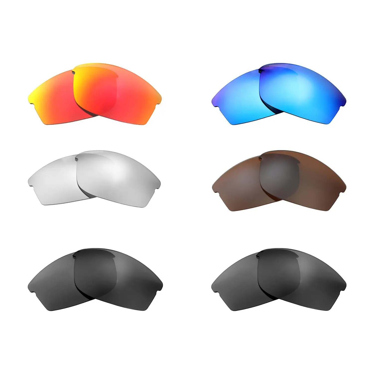 Walleva Replacement Lenses for Ray-Ban RB4173 (62mm)