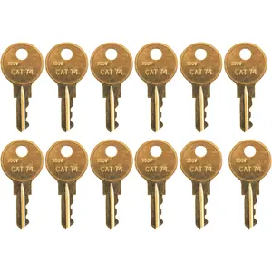 For Your Janitor Bobrick Cat-74 Dispenser Key - 12 Pack of Keys For Your Janitor
