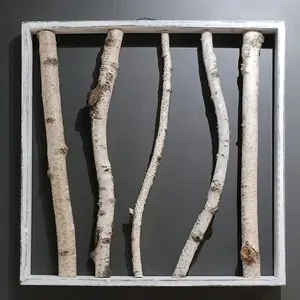 White Birch Tree Wall Art Decor