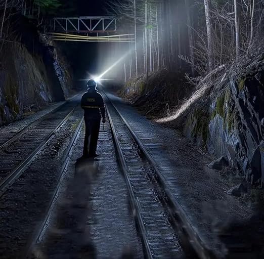 Rechargeable LED Headlight, High Brightness & Long Range Headlight, Suitable for Night Fishing