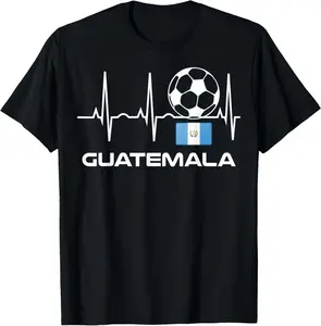 100% Cotton Guatemala Soccer Jersey Shirt - Guatemalan Soccer Gift Tee T-Shirt