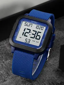 Fashionable Simple Sport Watch for Men and Women, Modern Trendy Sportive Digital Watch, Outdoor Essential, Suitable for Sports and Daily Wear, Full LED Functionality, Wristwatches