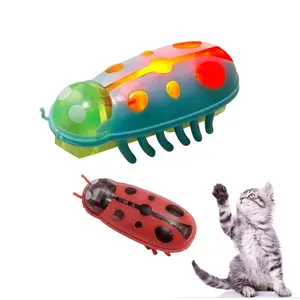 Pet Toys Electric Ladybug Cat and Dog Toy Fun Smart Little Bugs Pet Supplies