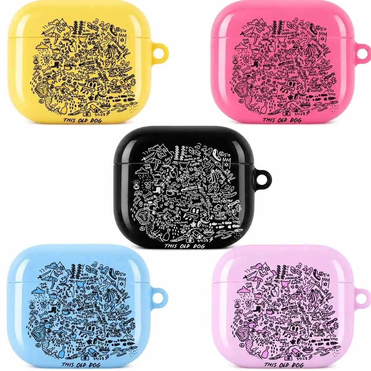 Mac Dee.Marc0  AirPods Case - This 0ld D0g Music Cover for AirPods 1-4 and AirPods Pro, Perfect Gift for Fans