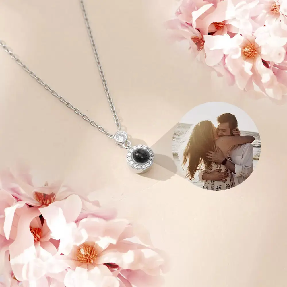 Custom Photo Projection Necklace