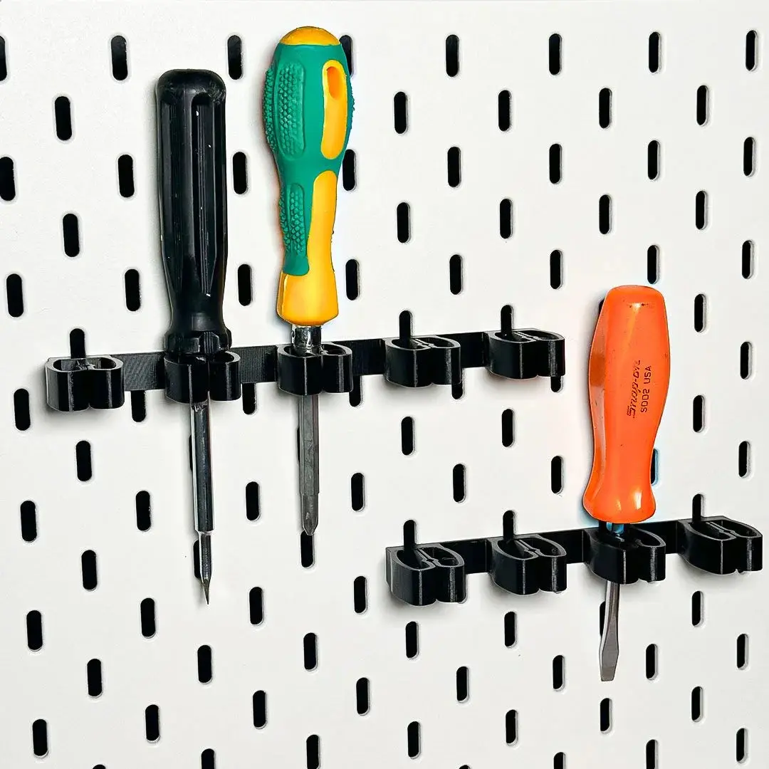 Screwdriver Mount - IKEA Skadis / Pegboard