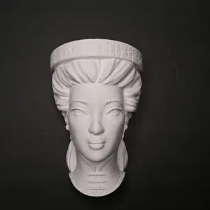 Geisha Decorative Wall Shelf - 3D Printed Decoration