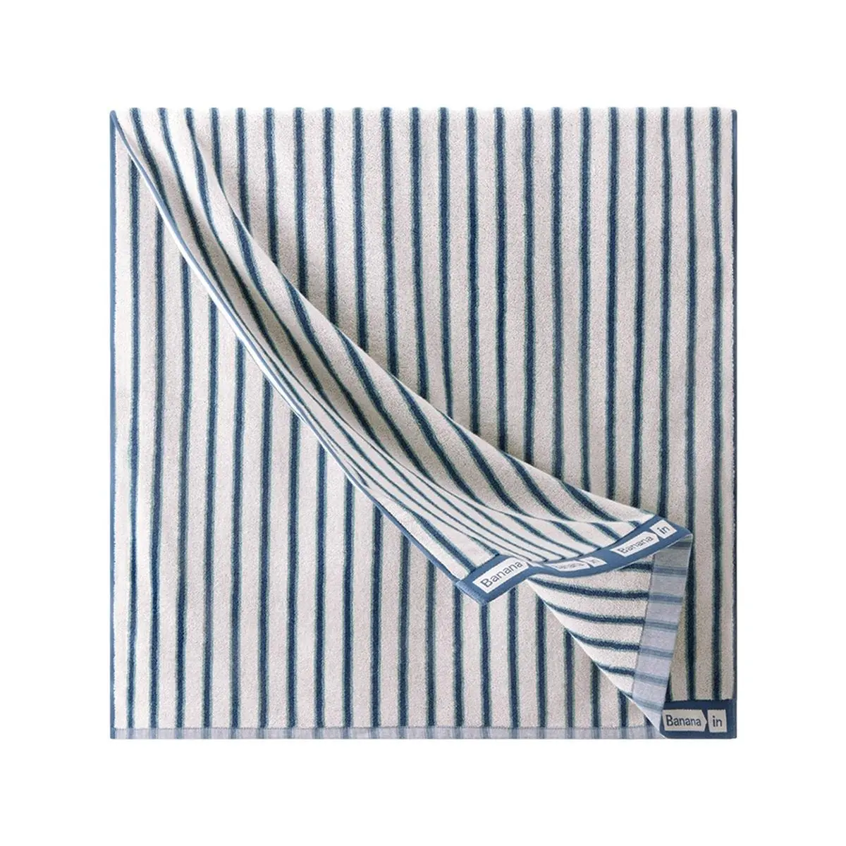 Bananain Cotton Bath Towel - 7A Antibacterial Quick Dry Towel for Men & Women - Ocean Blue