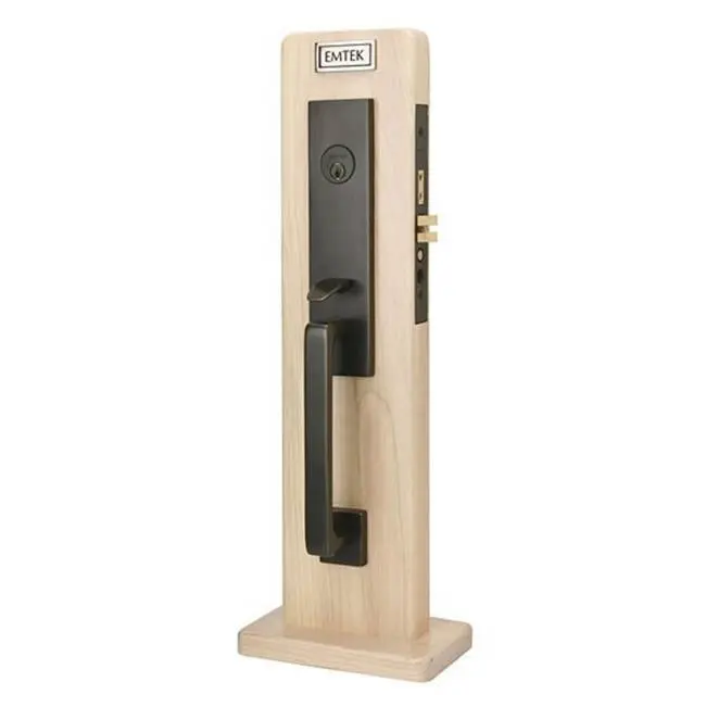 Emtek F13334775AGRH Entryset , F13 , Mormont Mortise , 2-3/4 Backset , Argos Lever , RH