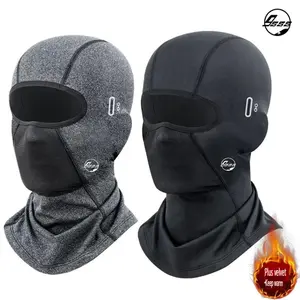 Balaclava Face Ski Mask with Movable Deisgn for Men Women-Fleece Winter Face Covering for Cold Weather Skiing Outdoor Work Motorcycle Face Mask Protective Gear
