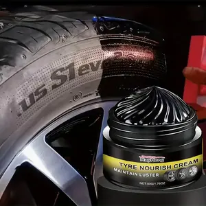 Car Tire Refurbishment Coating Cream, Car Tire Plastic & Scratch Repair Cream, Easy To Use, Suitable for Car, RV and Truck Maintenance